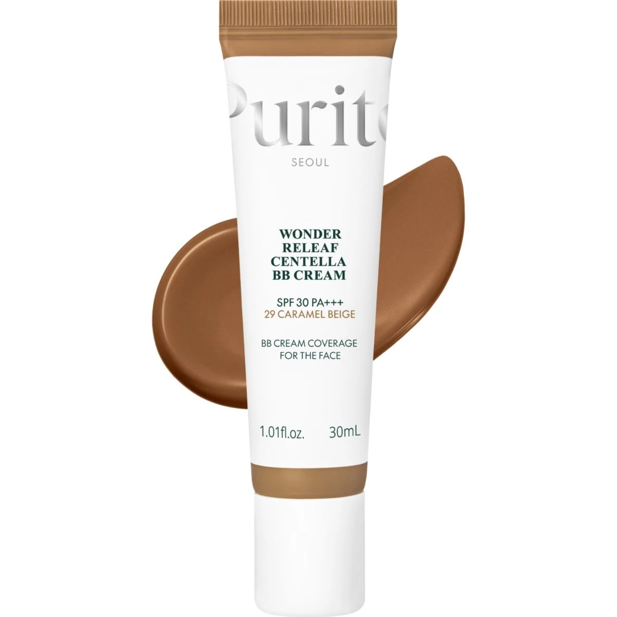 Purito Wonder Releaf Centella BB Cream #29 Caramel Beige 30ml