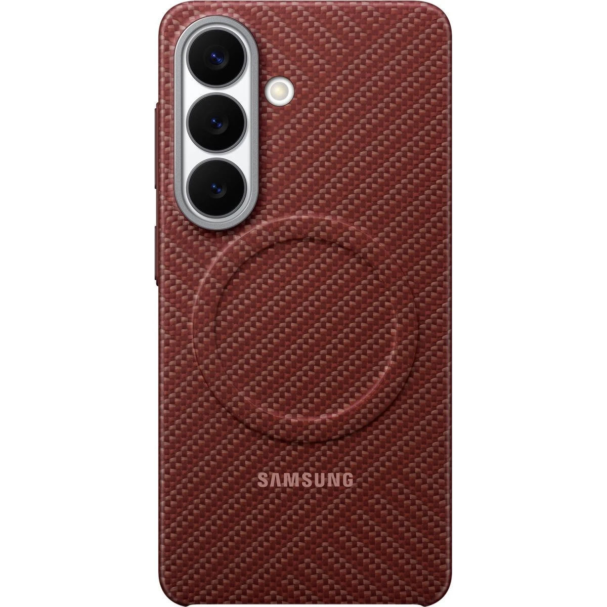 Samsung EF-KS942 Aramidfiber Cover til Galaxy S26 - Coralred