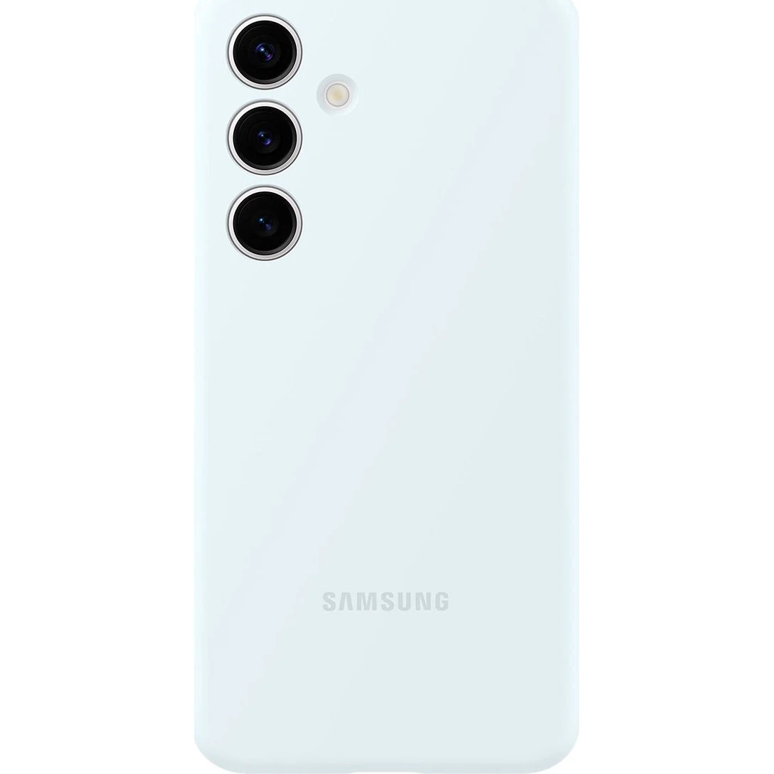 Samsung Silicone Cover til Samsung Galaxy S24 - Hvid