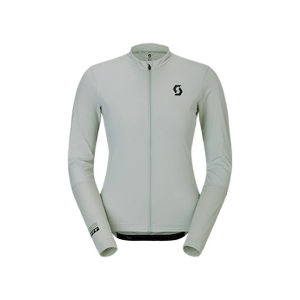 SCOTT Endurance Cykeltrøje Lange ærmer Dame - Grå/Gul