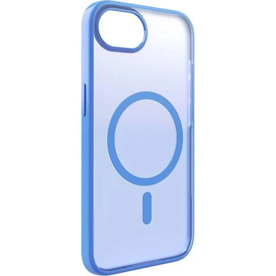 Puro Gradient MagSafe Silikonecover til iPhone 16e/17e - Blå