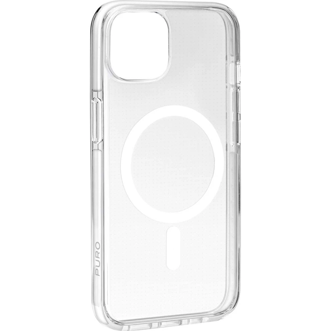 Puro Lite Mag Pro Cover til iPhone 15 Plus - Transparent/Hvid