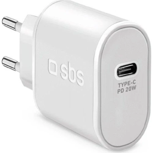 SBS 20W Oplader - Hvid (TETR1CPD20)