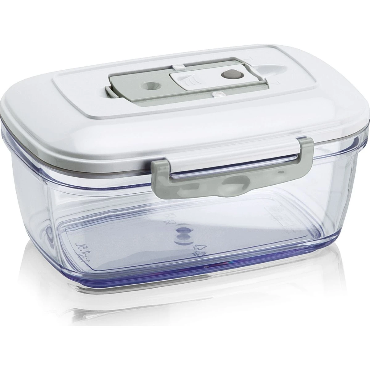 Magic Vac Family ACO1092 Madopbevaringsbeholder, 1.5L, Transparent