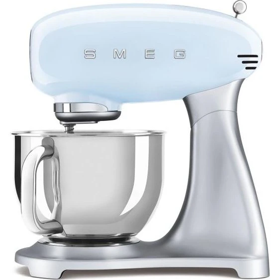 SMEG SMF02PBEU Røremaskine - Pastelblå, 800W, 4,8L