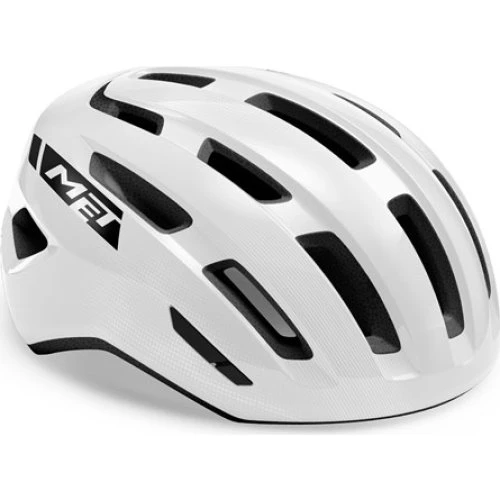 MET Miles MIPS Cykelhjelm - White Glossy
