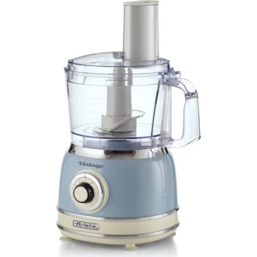 Ariete Vintage Line 1781/05 Foodprocessor, 1000W, 2,1L, Blå