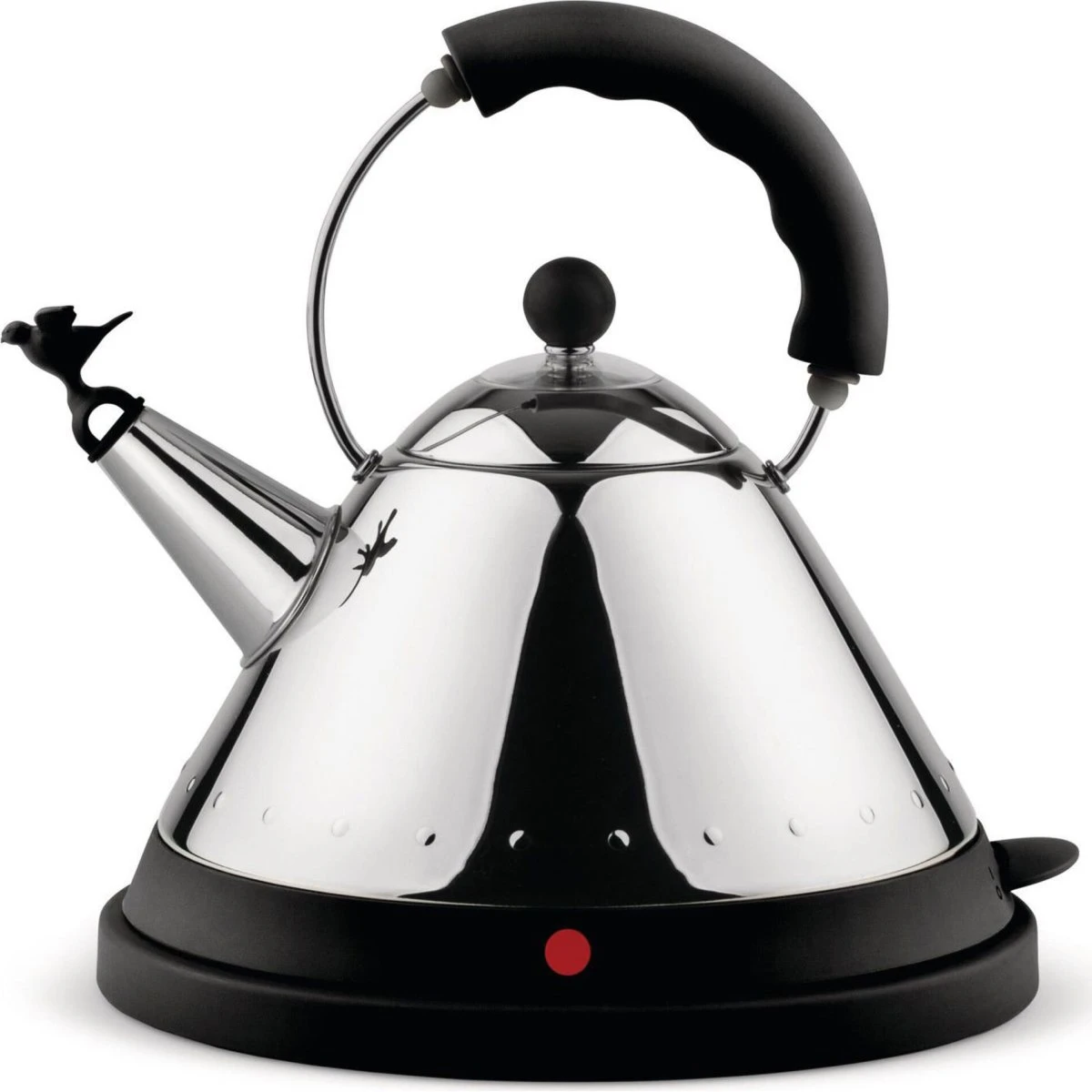 Alessi Elkedel m. fugl, sort