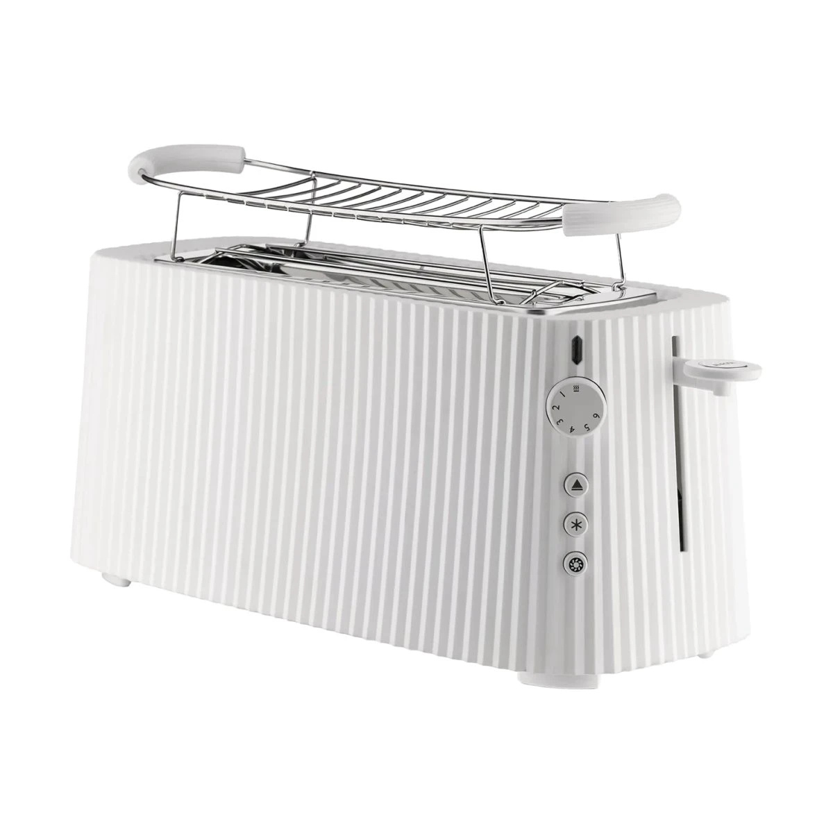 Alessi Plissé Brødrister XL Hvid