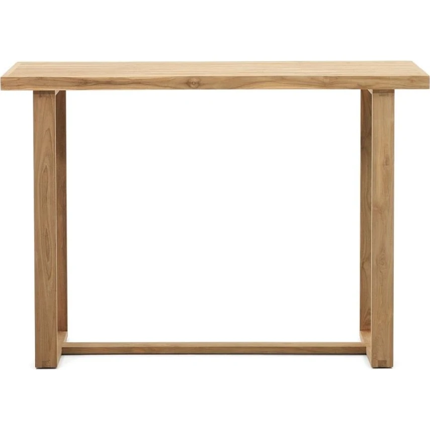 Kave Home Canadell Barbord i massivt genanvendt teak 140x70x105 cm