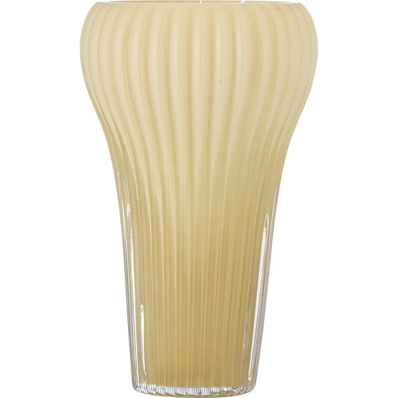 Bloomingville Averie glasvase, gul