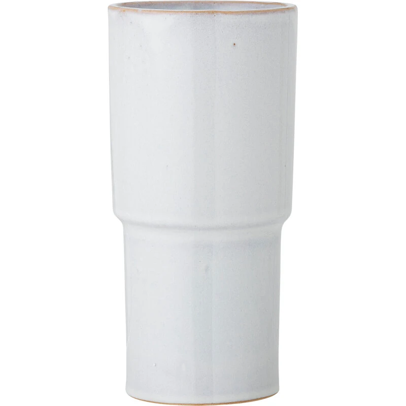 Bloomingville Marji vase, hvid Ø12×H24 cm