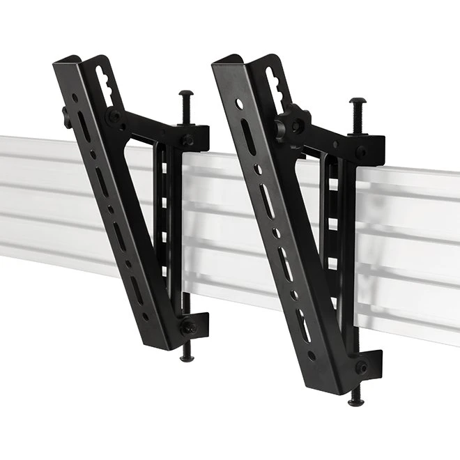 B-Tech BT8390-VESA200T Monteringsarm til fladpanel, sort (2 stk)