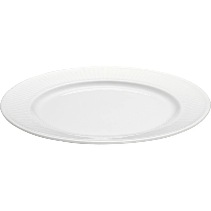 Pillivuyt Plissé tallerken Ø17 cm – hvid