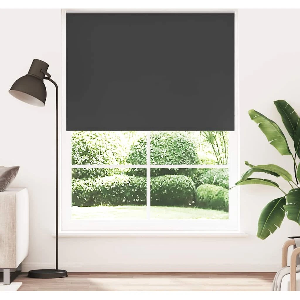 vidaXL Mørklægningsrullegardin 160x230 cm - Sort