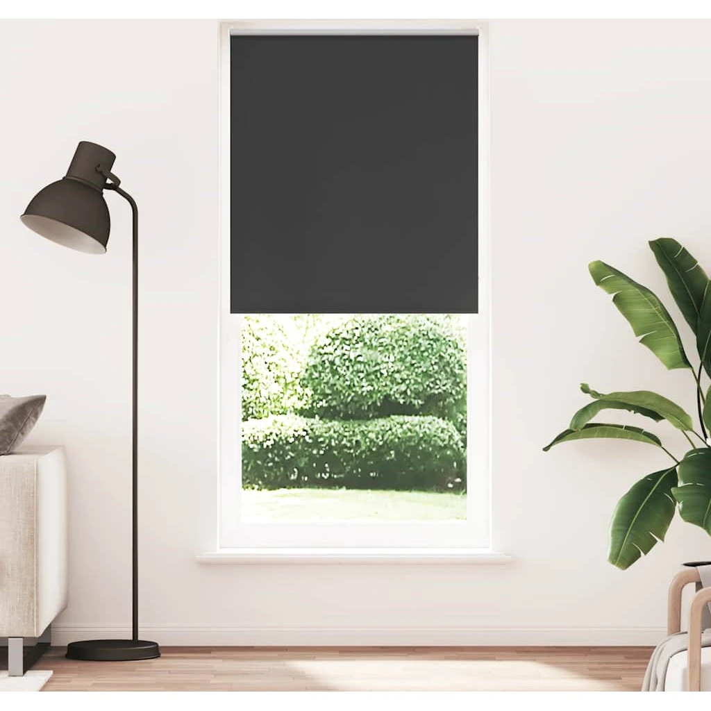 vidaXL Mørklægningsrullegardin 120x230 cm - Sort