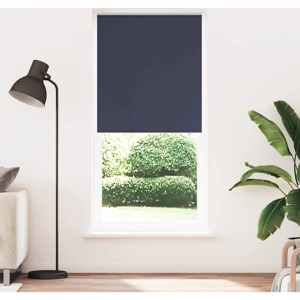 vidaXL Mørklægningsrullegardin 100x230 cm - Marineblå