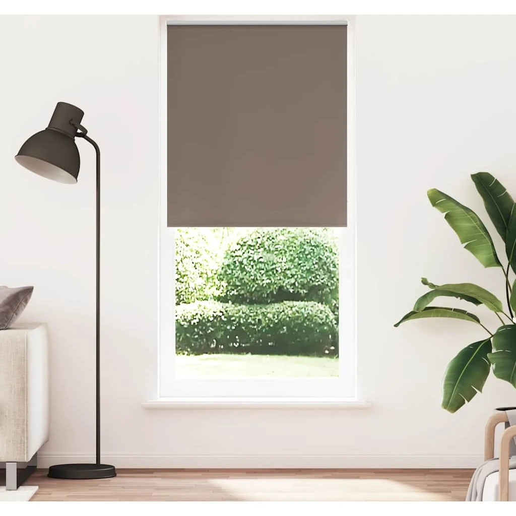vidaXL Mørklægningsrullegardin 100x230 cm - Kaffe