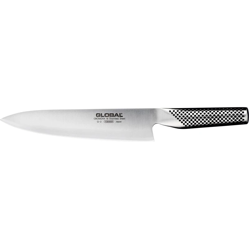 Global G-2 Kokkekniv 20 cm – Rustfrit stål