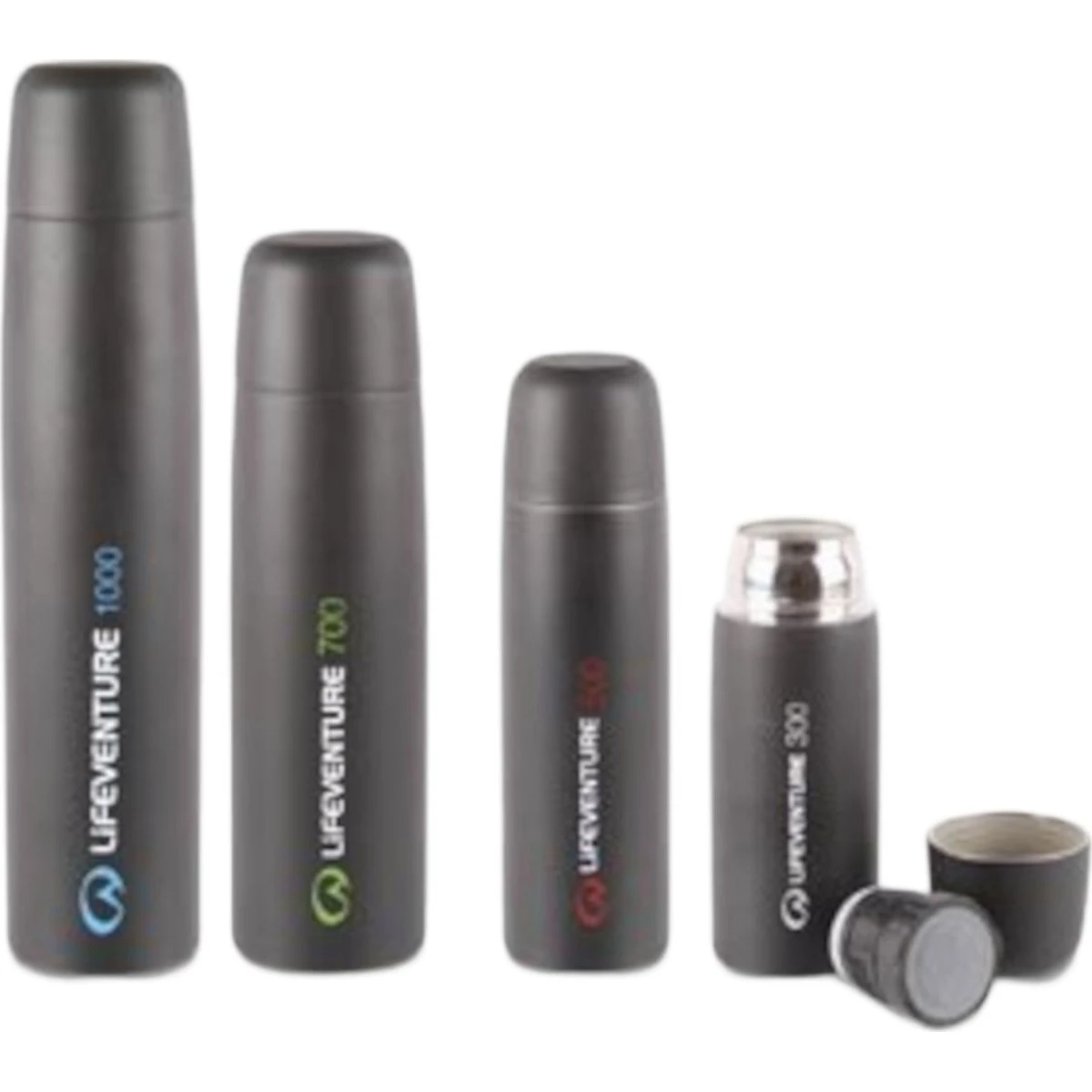 Lifeventure TiV Vacuum Flask 1000 - Mørkegrå