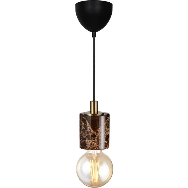 Nordlux Siv Marmor Pendel – Brun