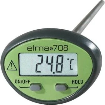 Elma 708 Minitermometer - indstik 3,7 mm (vandtæt)