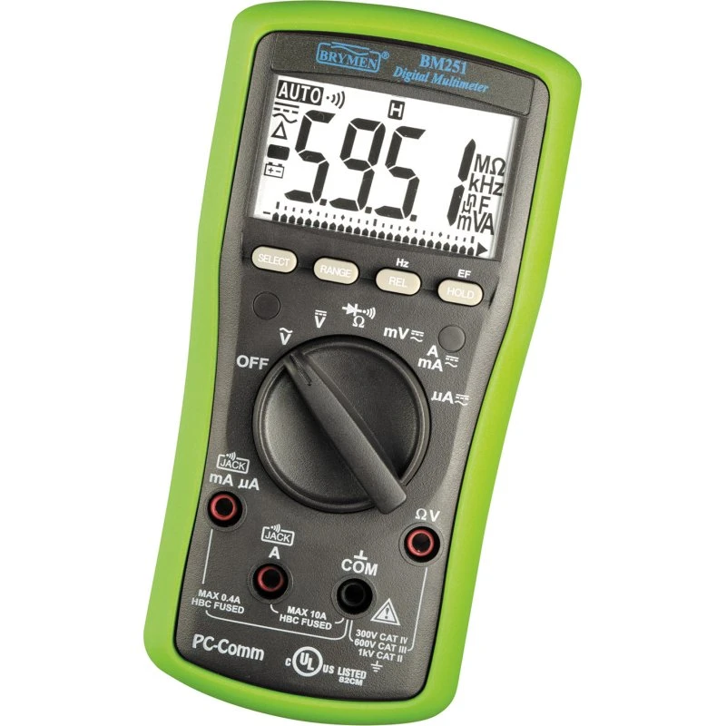 Elma BM251 digital multimeter med PC-kommunikation