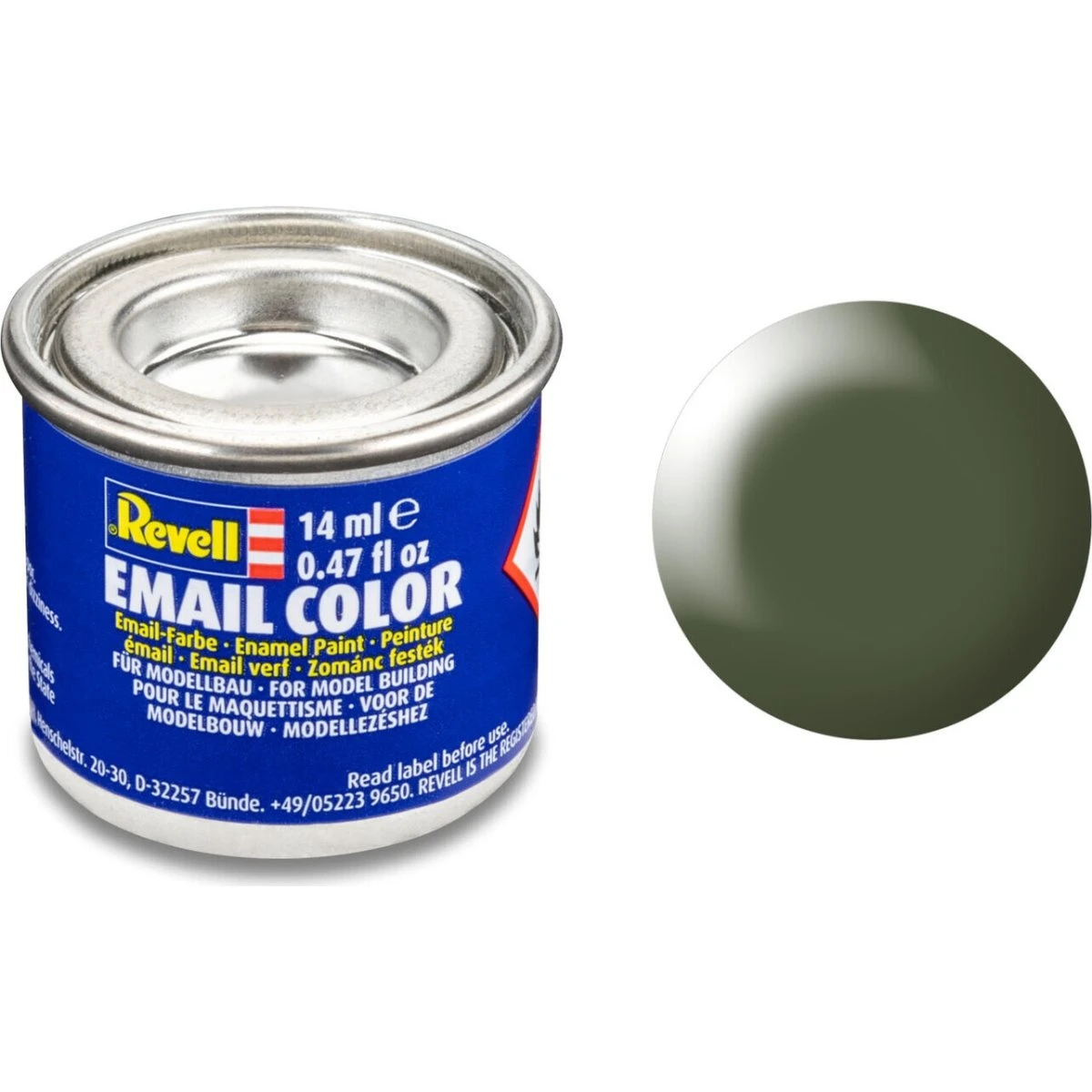Revell Emalje Maling - Olive Green Silk - 14 ml
