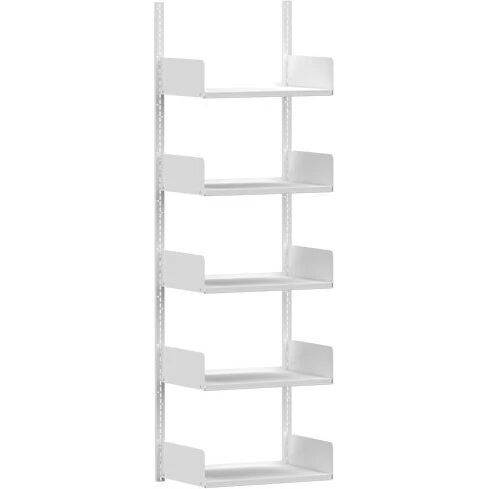 Kontorreol væghængt grundsektion 2000x600x600 mm hvid