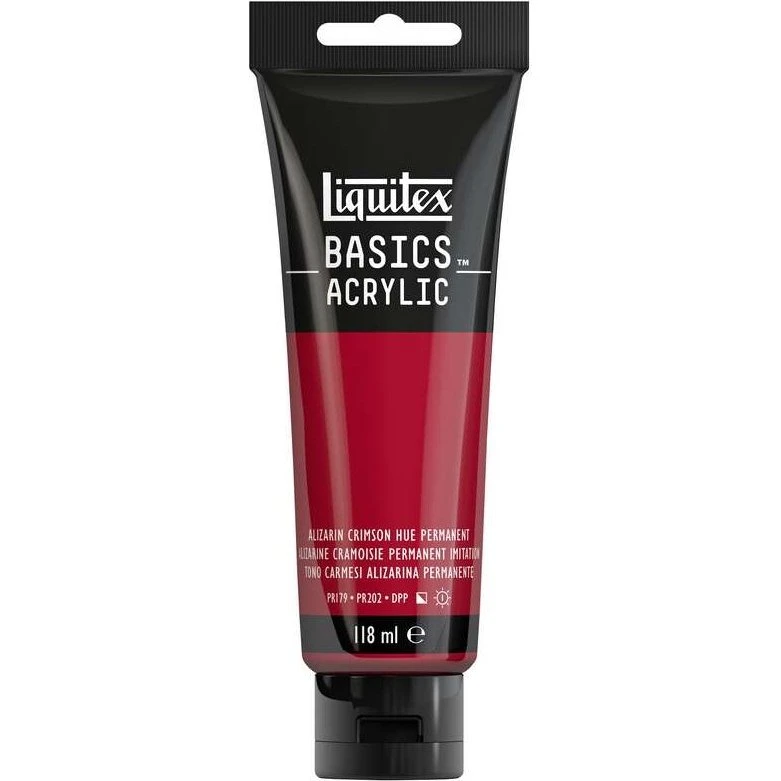 Liquitex Basics Akrylmaling - Alizarin Crimson Rød 118 ml