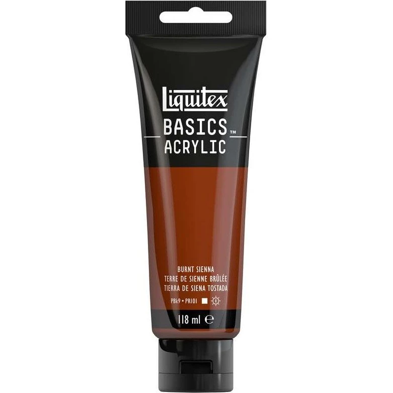 Liquitex Basics Akrylmaling - Burnt Sienna 127 - 118 ml