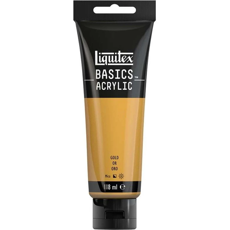 Liquitex Basics Akrylmaling - Guld 118 ml