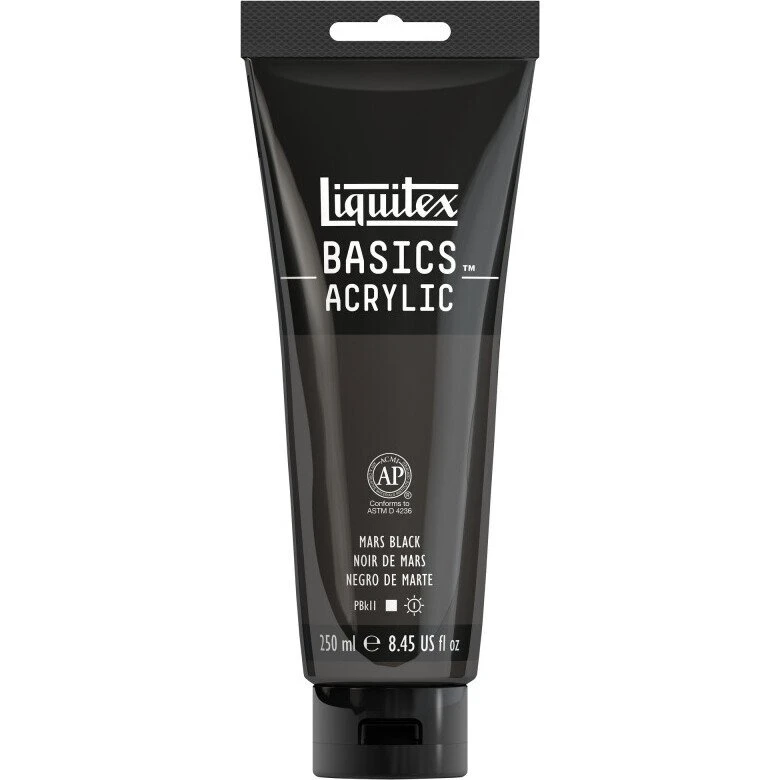 Liquitex Basics Akrylmaling - Mars Black 250 ml