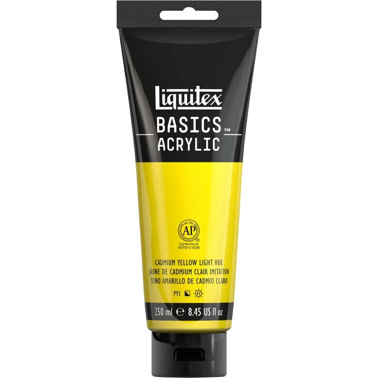 Liquitex Basics Akrylmaling - Cadmium Yellow Light Hue 250 ml