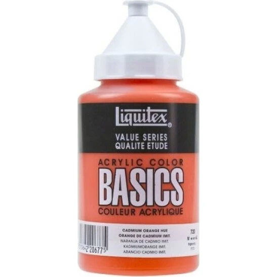 Liquitex Basics Akrylmaling - Cadmium Orange Hue 400 ml