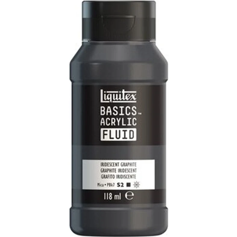 Liquitex Basics Fluid Akrylmaling - Iridescent Graphite 118 ml