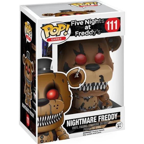 Funko POP! Vinyl FNAF Nightmare Freddy Figur