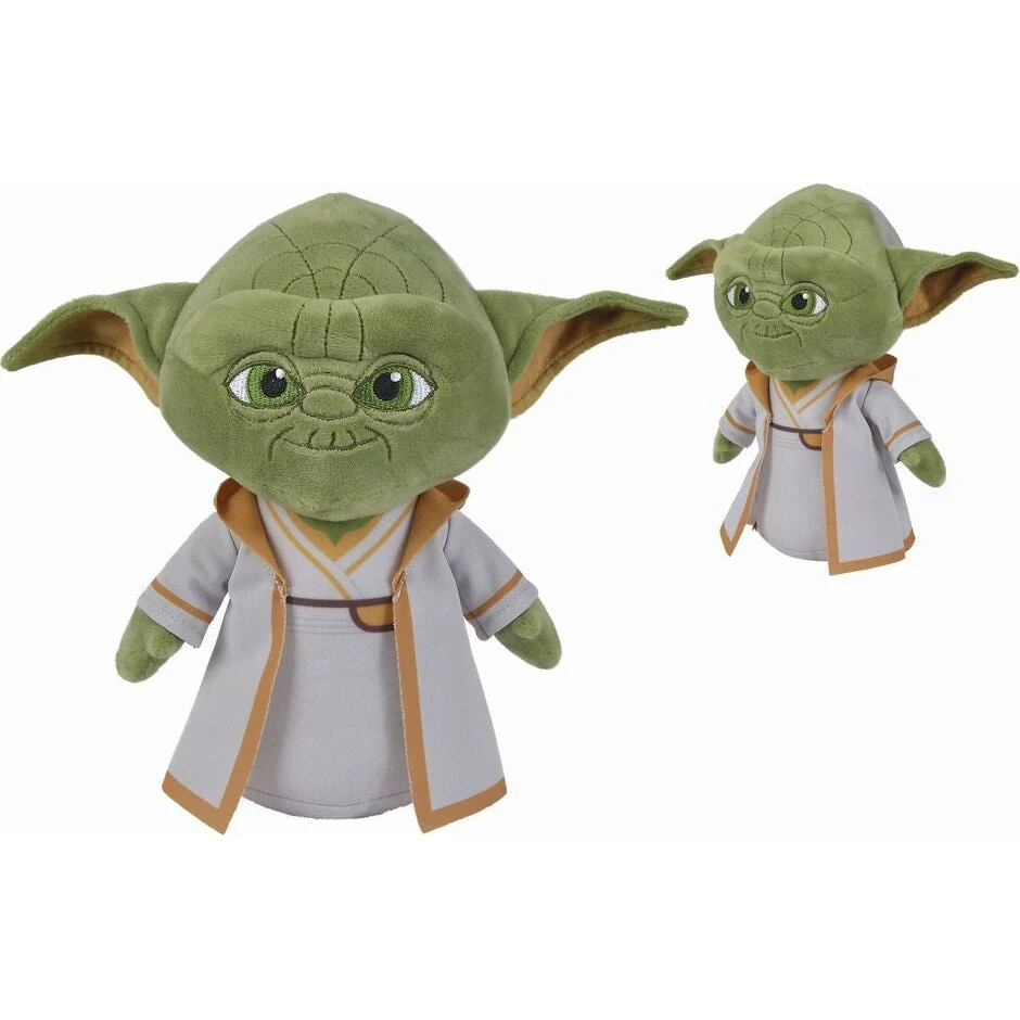 Disney Star Wars Young Jedi Adventures Mester Yoda bamse, 25 cm