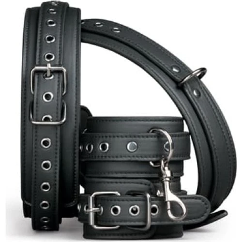 Easytoys Thigh & Wrist Cuff Set - Hånd- & lårjern sæt