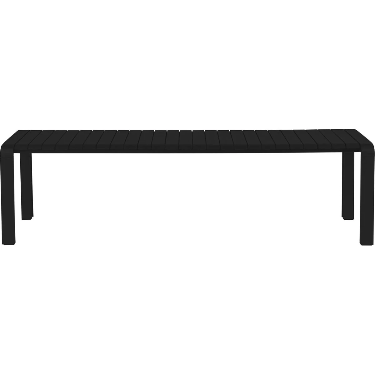 Zuiver Vondel Havebænk i Antracit Aluminium - 175 cm