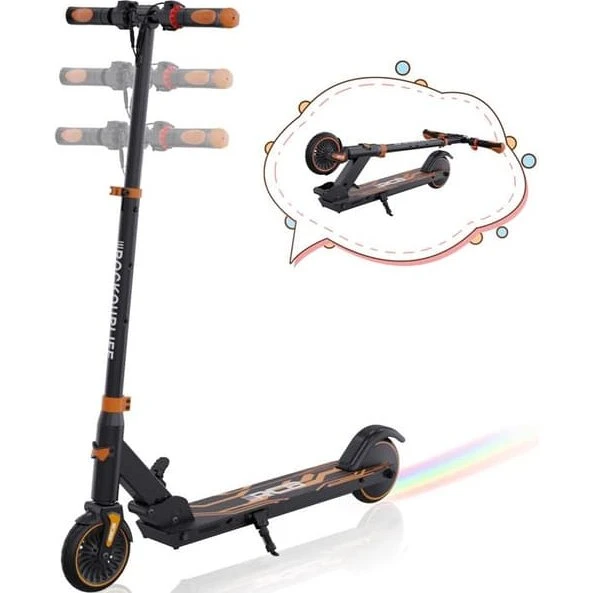 RCB R15 Elektrisk Sammenklappelig Scooter til Børn - Orange