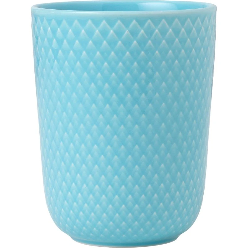 Lyngby Porcelæn Rhombe Color Krus 33 cl – Turkis