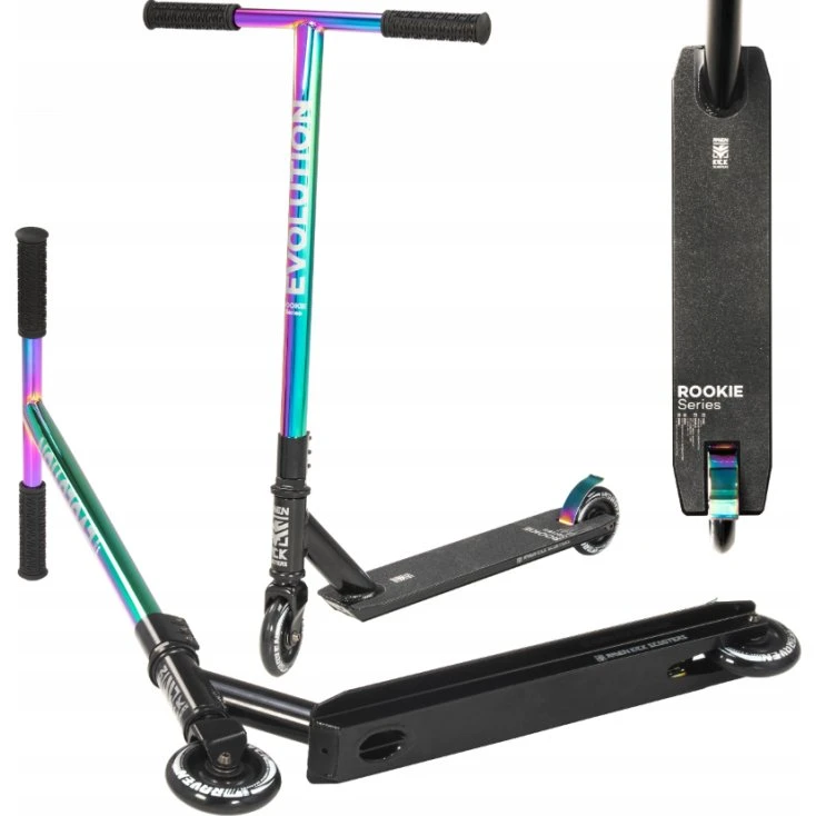 Raven ROOKIE Trick Løbehjul - Neo Chrome