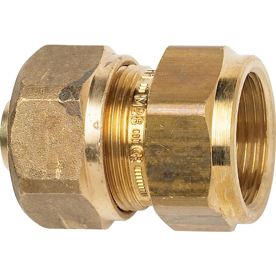TA Komp. Overgang 1'' x 32x4,4 mm med støttebøsning til PEX TA 602