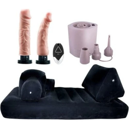 Luxury Inflatable Bed & Thrusting Sex Machine