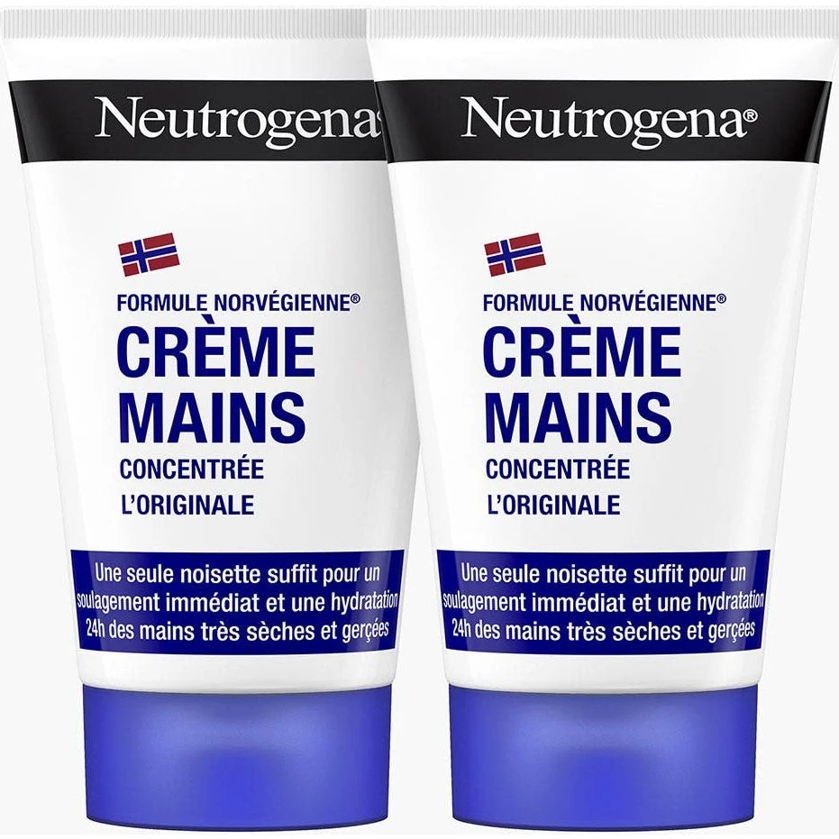 Neutrogena Koncentreret Fugtgivende Håndcreme 2x50ml