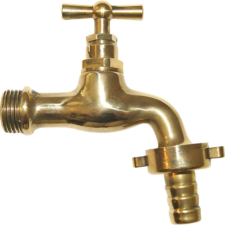 Milton Megatherm Aftapventil 1/2'' med T-greb, poleret