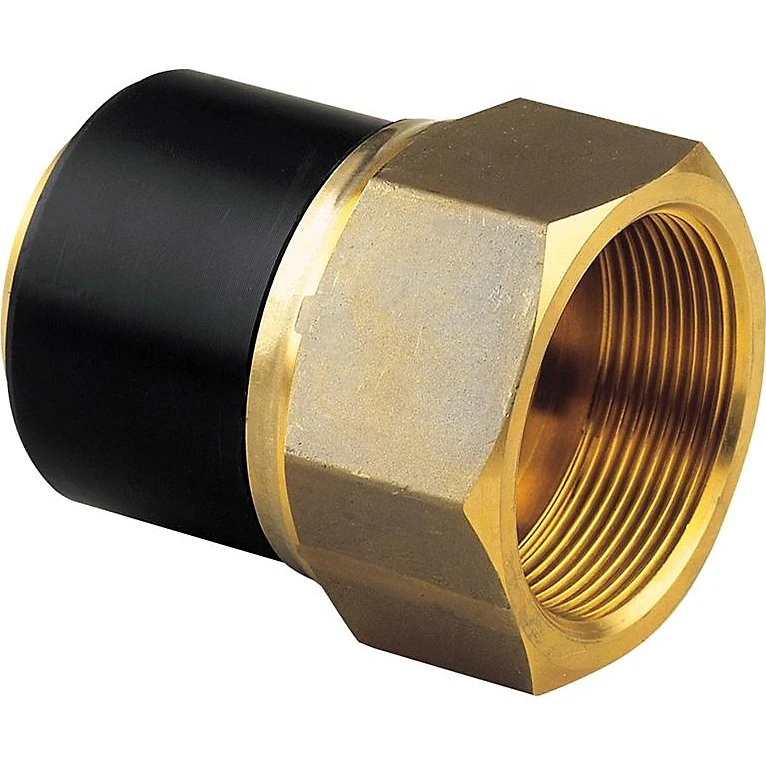 Georg Fischer ELGEF Plus PE Overgangsmuffe 63 mm x 2'' Messing