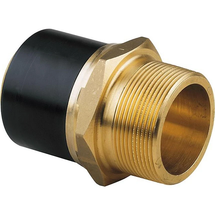 Georg Fischer ELGEF Plus Overgangsnippel 32 mm x 1'' Messing