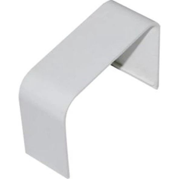 KJ-8-W Kanalsamler 77 x 54 mm, hvid plast